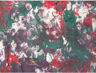 'Cairo the King' Painting by 'Cairo', Hamadryas Baboon