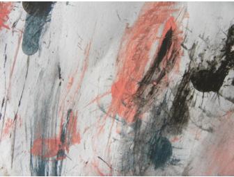 'Charcoal Sunset' Painting by 'Kali', Bengal Tiger