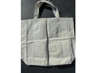 Large Tote Bag decorated by 'J.T.' Blue Monkey