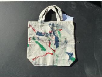 Medium Tote Bag decorated by 'Jana' African Elephant