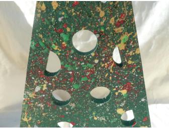 Wooden Christmas Tree decorated by 'Jana' African Elephant