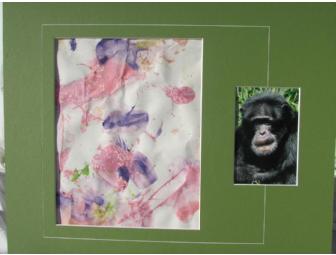 'Lu's Springtime Vision' by Lu, Chimpanzee