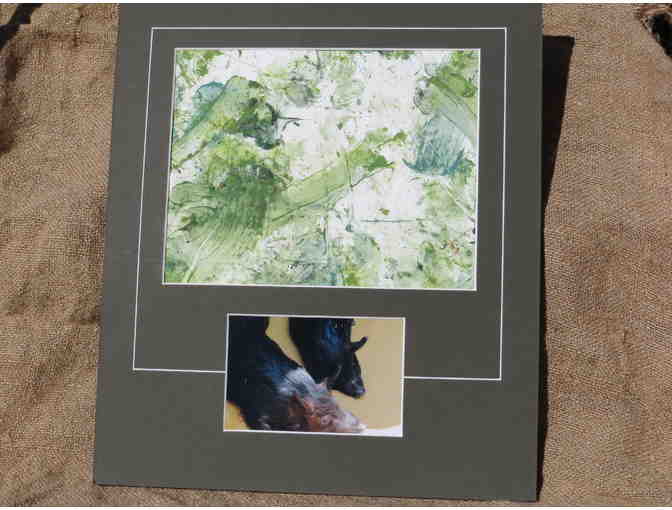 'Hoggy Holiday' Art Package