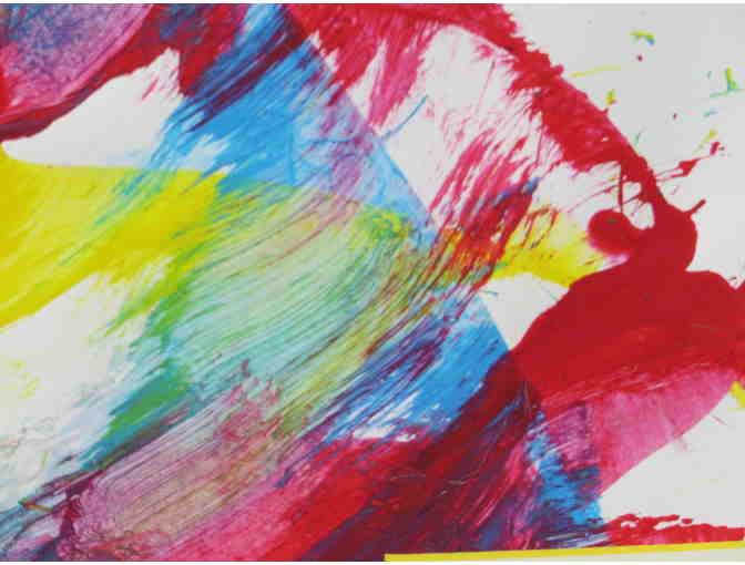 Kali's Rainbow Painting by 'Kali' Bengal Tiger