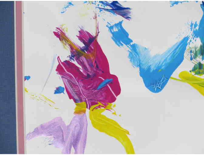 Lu's Canvas Painting by 'Lu ' African Chimpanzee