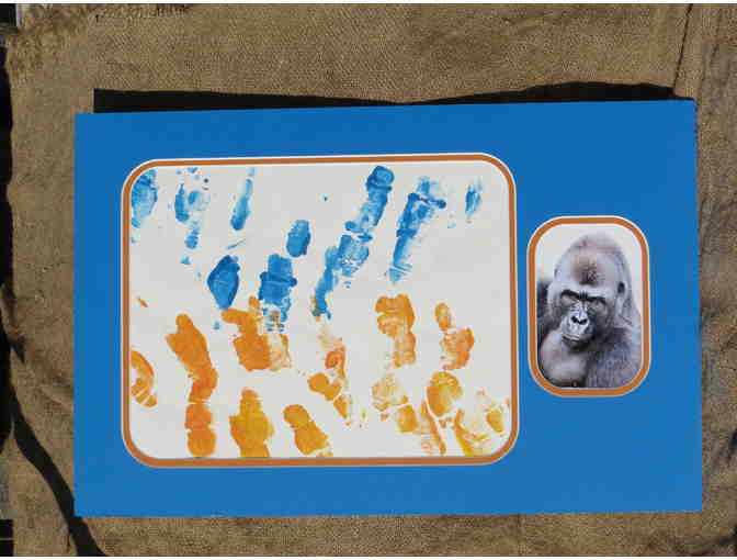 Vol for Life Painting by 'Bantu' Western Lowland Gorilla