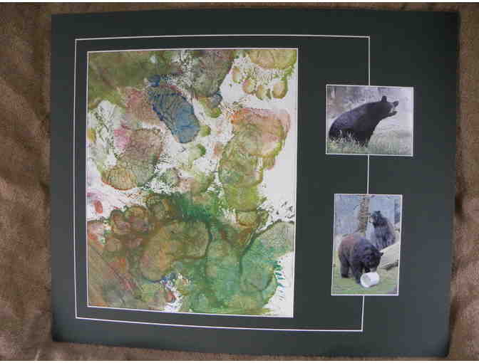 Another Day to Play Painting by 'Milo, Otis, & Ursula' American Black Bears