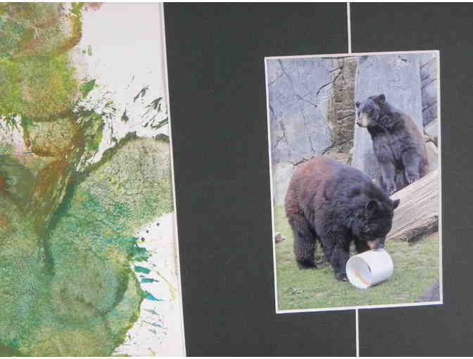 Another Day to Play Painting by 'Milo, Otis, & Ursula' American Black Bears