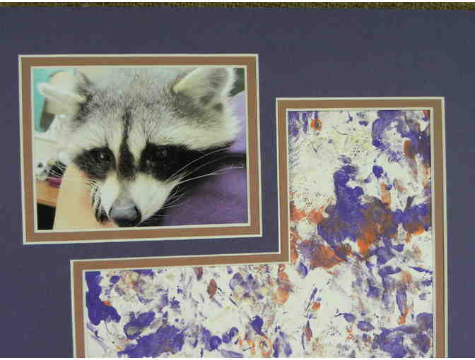 Bandit Bingo Painting by 'Bandit' Raccoon