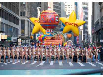 LIVE AUCTION ITEM! NEW YORK - MACY'S THANKSGIVING DAY PARADE GRANDSTAND SEAT FOR FOUR (4)