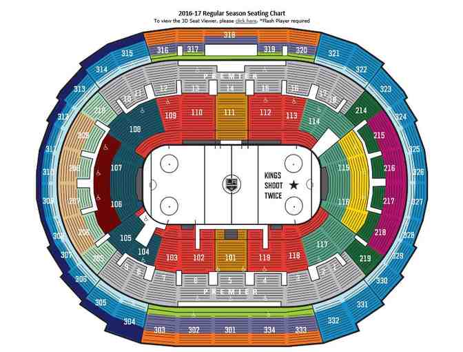 ULTIMATE LA KINGS PACKAGE - INCLUDES (4) TICKETS TO LOWER BOWL SEATS & (1) ZAMBONI RIDE!