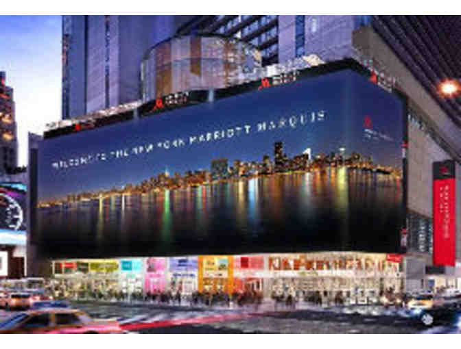 NEW YORK MARRIOTT MARQUIS - THREE NIGHT STAY