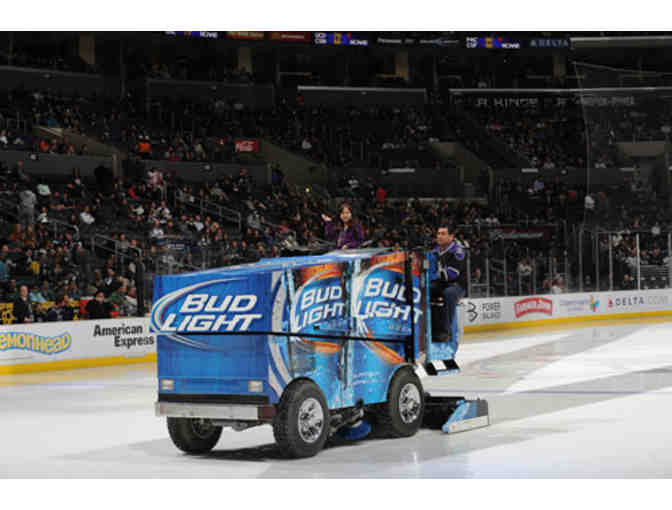 ULTIMATE LA KINGS PACKAGE - INCLUDES (4) TICKETS TO LOWER BOWL SEATS & (1) ZAMBONI RIDE!