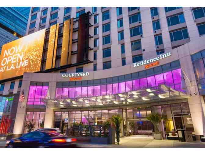 COURTYARD & RESIDENCE INN L.A. LIVE - FOUR NIGHT STAY W/ BREAKFAST FOR TWO EACH DAY