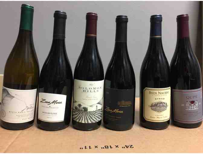 SANTA BARBARA PACKAGE - WINE BASKET & VIP TASTINGS/ TOURS W/ LUNCH AT TWO WINERIES