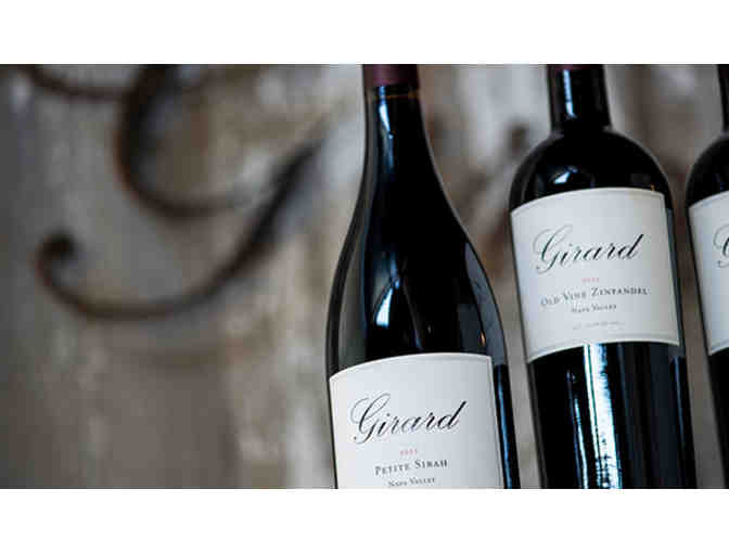 NAPA WINE PACKAGE - 9 WINE BOTTLE BASKET & VIP TASTINGS AT FOUR WINERIES