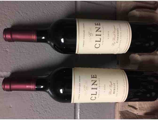 CLINE CELLARS PACKAGE - WINE BASKET & VIP TASTINGS/ TOURS W/ LUNCH AT CLINE CELLARS