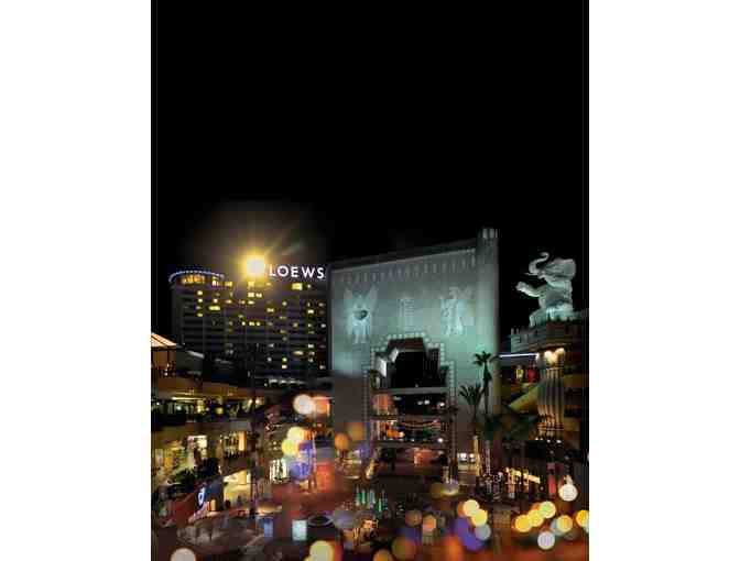 LOEWS HOLLYWOOD HOTEL - ONE NIGHT STAY