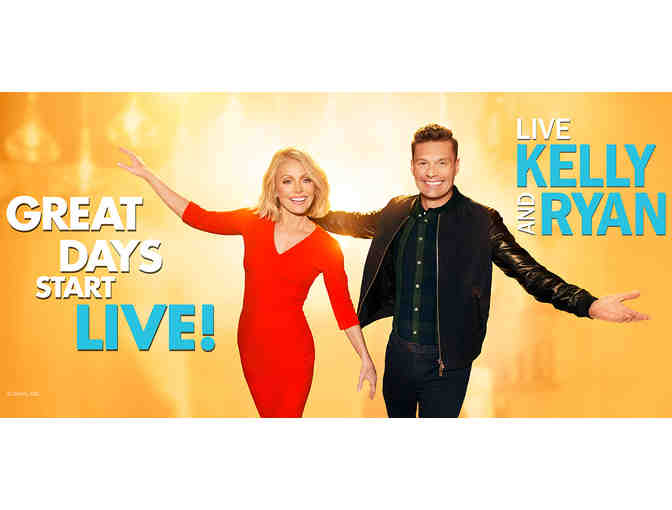 LIVE KELLY & RYAN - 4 VIP SEATS TO LIVE TAPING