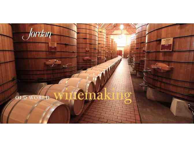 SONOMA EXPERIENCE - ONE NIGHT STAY AT JORDAN WINERY, TASTING AT 2 WINERIES & 7 BOTTLES