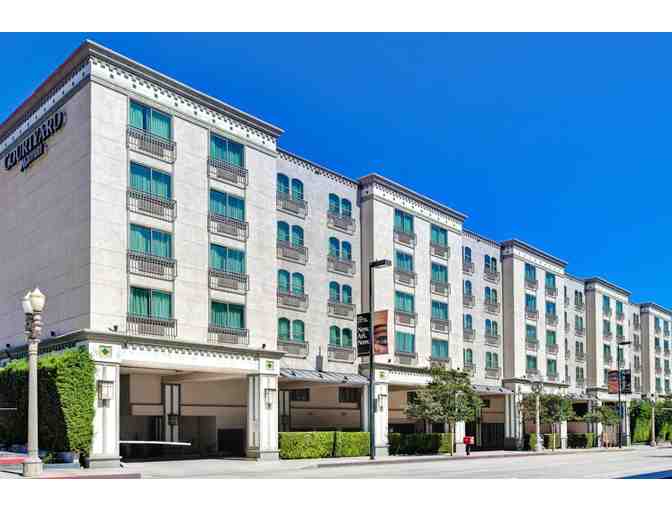 COURTYARD OLD PASADENA - ONE NIGHT WEEKEND STAY W/ BREAKFAST FOR TWO AND PARKING