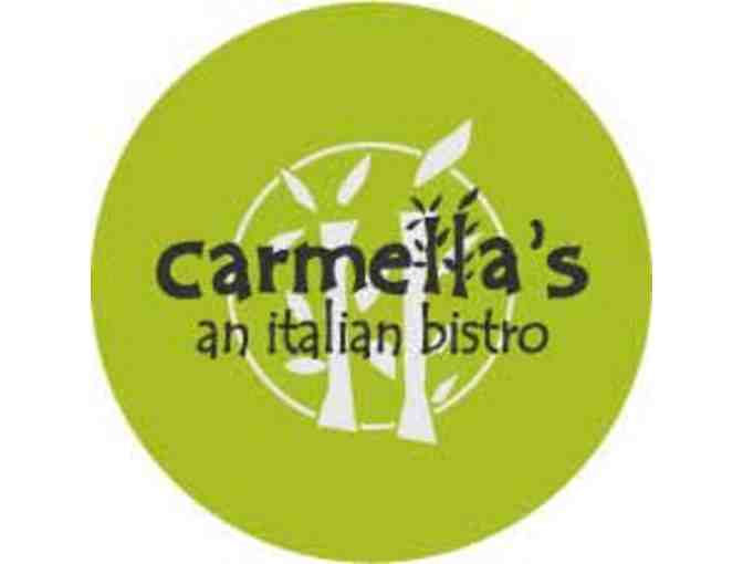 Carmella's Italian Bistro $25 Gift Card