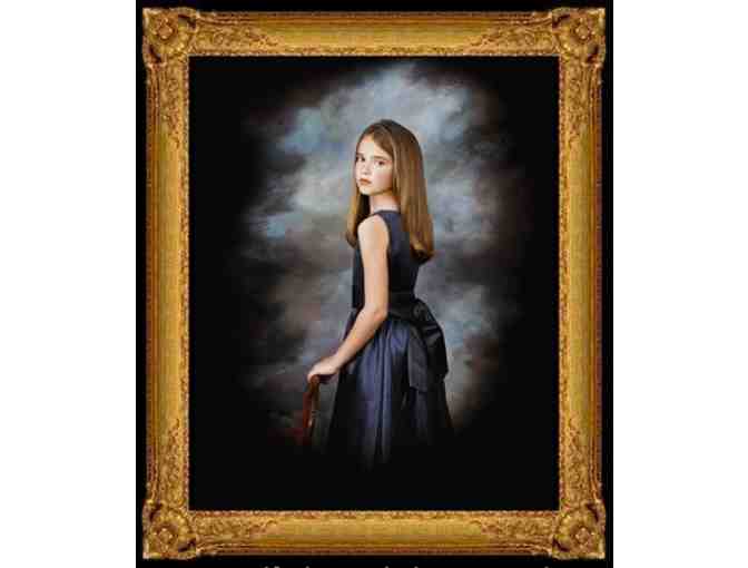 Photographic Session of an Individual Child Age 5 or Above & Canvas Portrait (14-inch)