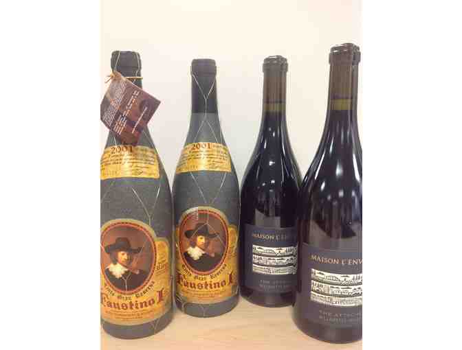 2 Bottles of Tinto Gran Reserva, Faustino I & 2 Bottles of Maison L' Envoye, The Attache