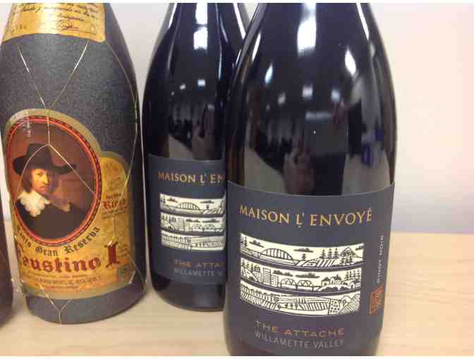 2 Bottles of Tinto Gran Reserva, Faustino I & 2 Bottles of Maison L' Envoye, The Attache