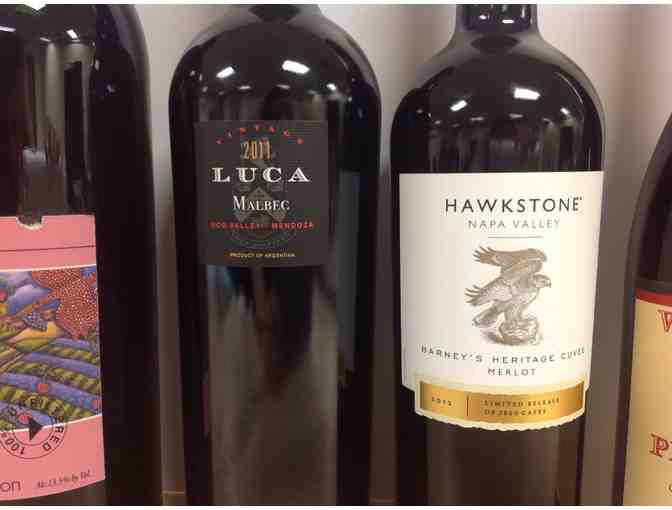 Wall of Wine - 6 Bottles of Wine Hand-Selected by LASOC Board Members & Administrators