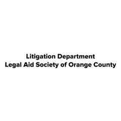 Litigation Department, Legal Aid Society of Orange County