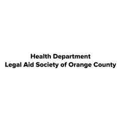 Health Department, Legal Aid Society of Orange County