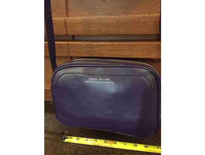 Exclusive Purple Leather Purse designed by Serena Williams - Photo 1