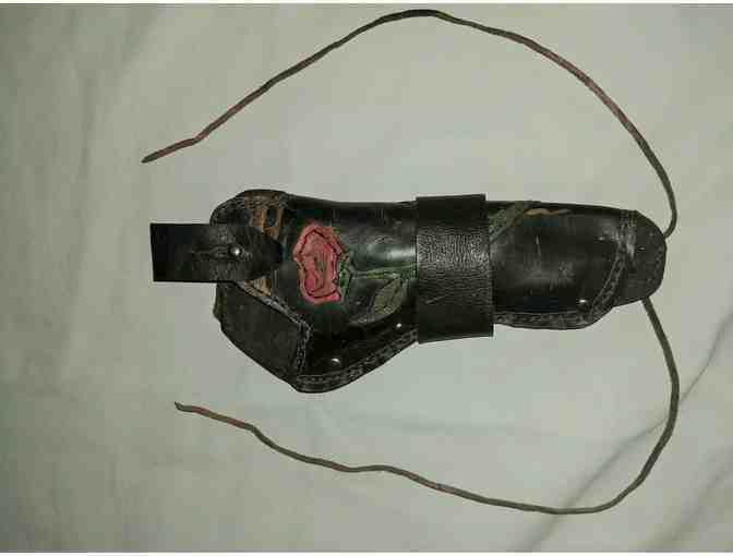 Custom Leather holster for long barrel hand gun - Photo 2