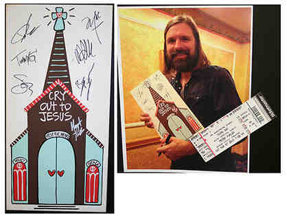 Wall Plaque Signed by "Third Day"