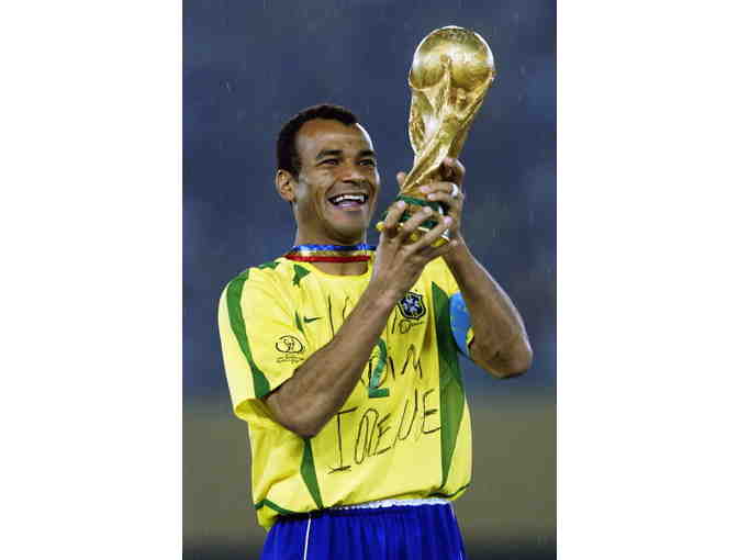 Autographed Cafu Brazil Shirt