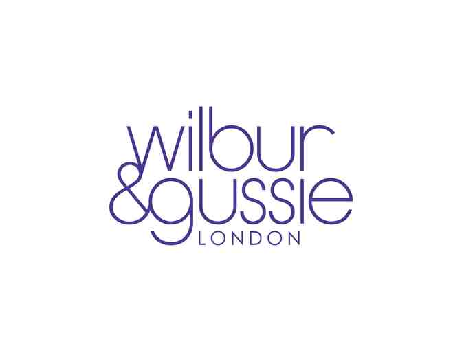 Wilbur & Gussie 'Charlie' Silver Glitter Clutch