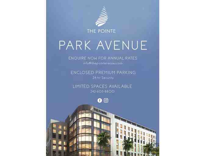 A Year's Worth of Free Parking at The Pointe