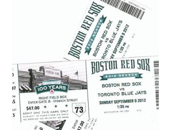 Two Tickets to a Red Sox Game