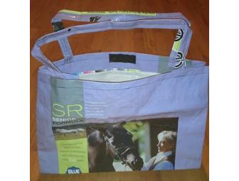 Recycled Horse Feed Bag Shopping Tote - SR Senior Formula