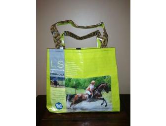 Recycled Horse Feed Bag Shopping Tote - LS Sentinel