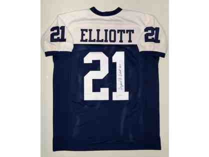 Ezekiel Elliott Dallas Cowboys Autographed Jersey