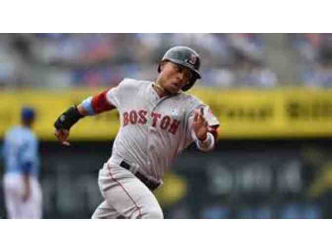 Autographed Red Sox Mookie Betts Baseball