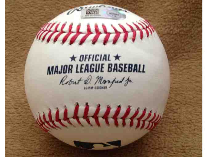 Autographed Red Sox Mookie Betts Baseball