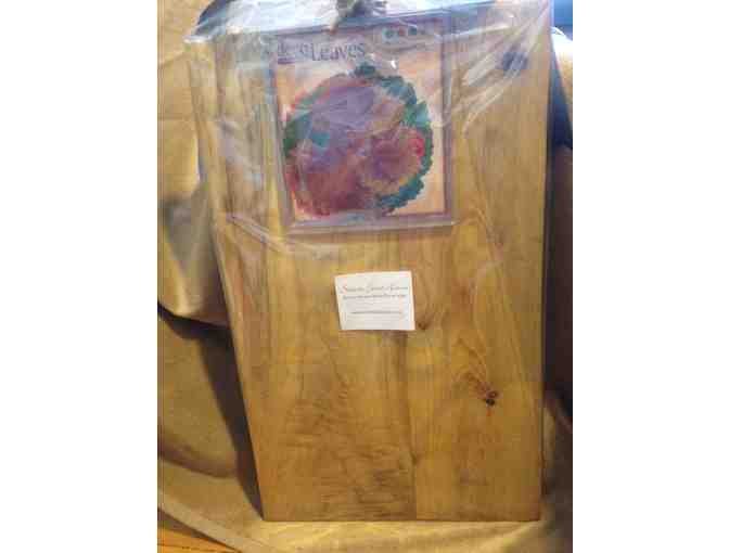 Wine Basket and Cheese Serving/ Cutting Set