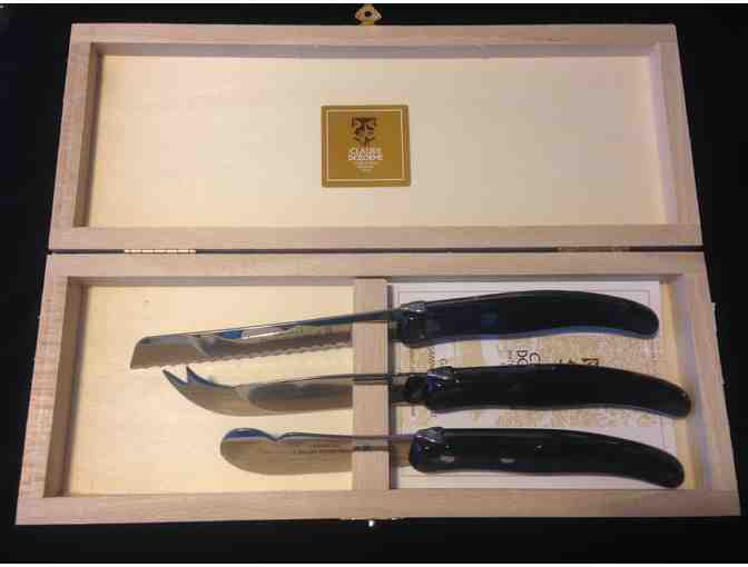 Wine Basket and Cheese Serving/ Cutting Set