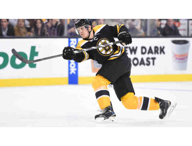 Bruins tickets with Autographed Zach Troutman and $50 GC to the Causeway