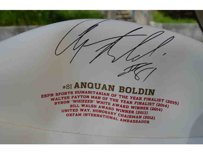 49ers Football: Limited Edition #81 Anquan Boldin football