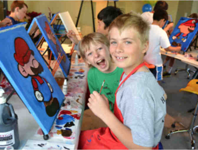 Four Half-Day Art Camps at Create Mix and Mingle