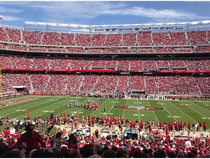 2 Premium 50-yard line tickets to a 49ers Pre-season game + Parking Pass!
